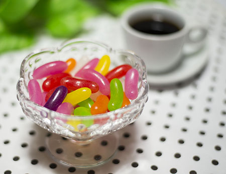 ジェリービーンズのフリー写真素材1