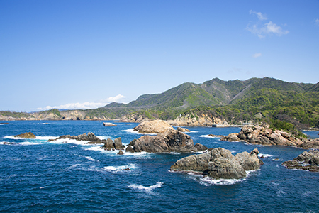 空と海のフリー写真素材2