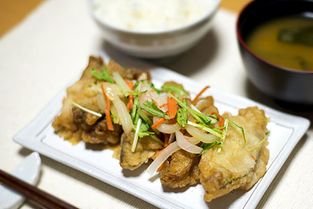 アジ南蛮漬けのフリー写真素材7