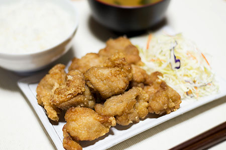 若鶏の竜田揚げのフリー写真素材4