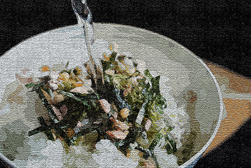 2016年9月撮影のフリー写真素材121「お茶漬け」