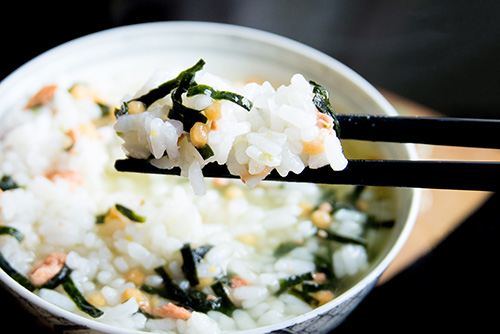 2016年9月撮影のフリー写真素材125「お茶漬け」