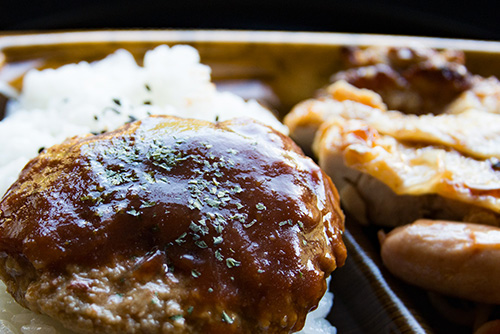 2016年9月撮影のフリー写真素材127「ハンバーグ」