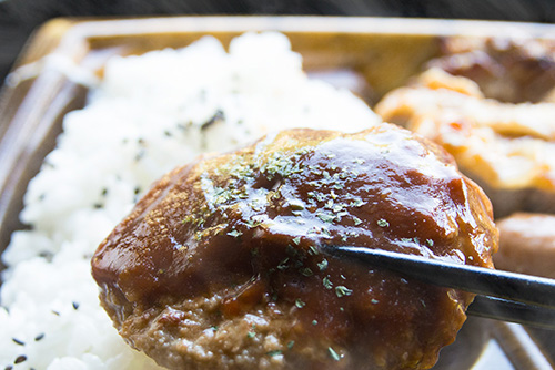 2016年9月撮影のフリー写真素材132「ハンバーグ」