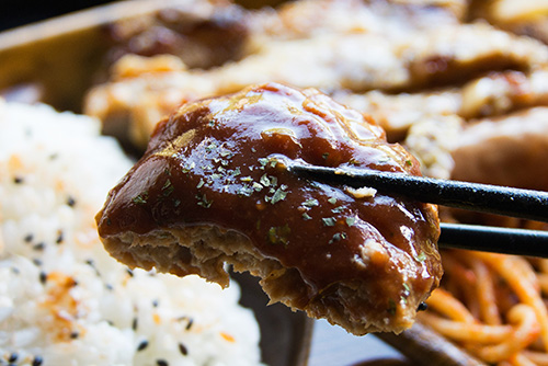 2016年9月撮影のフリー写真素材137「ハンバーグ」