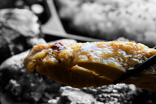 2016年9月撮影のフリー写真素材147「照り焼きチキン」