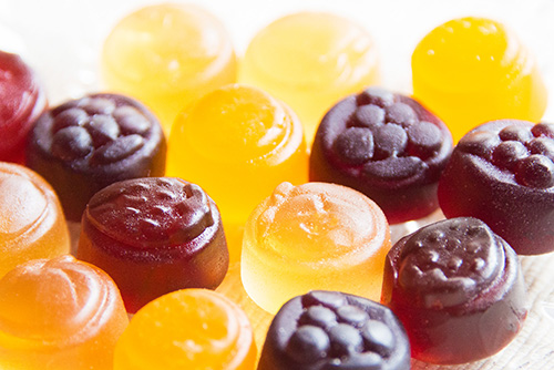 2016年9月撮影のフリー写真素材16「グミ」