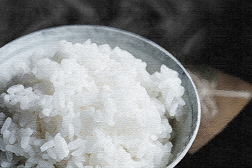 2016年9月撮影のフリー写真素材98「白ご飯」