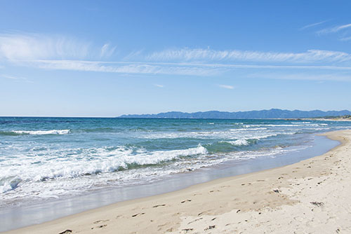 2017年6月撮影のフリー写真素材101「青空と海」