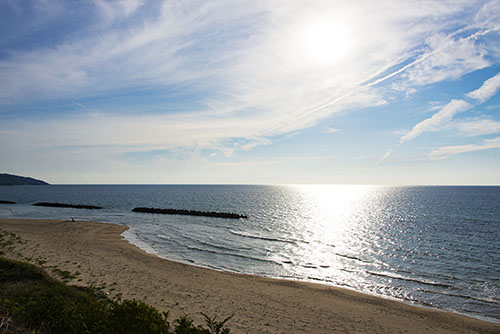 2017年6月撮影のフリー写真素材146「太陽と青空」