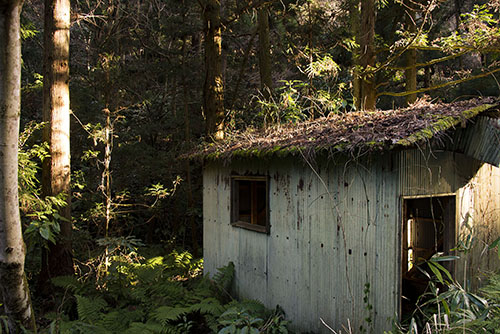 フリー写真素材208「山小屋」