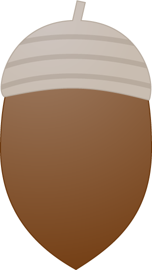 ドングリのフリー素材2