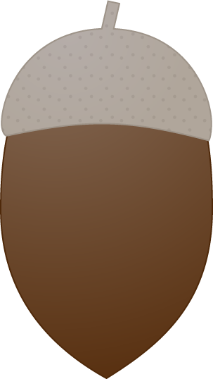 ドングリのフリー素材4