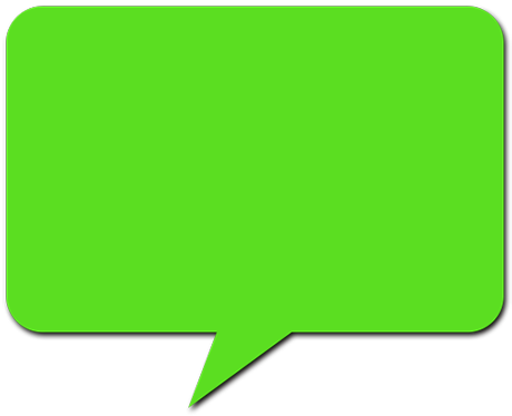 吹き出しの無料素材3のサンプル