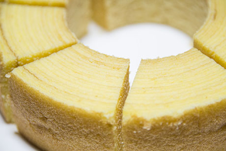 バウムクーヘン（プレーン）のフリー写真素材6