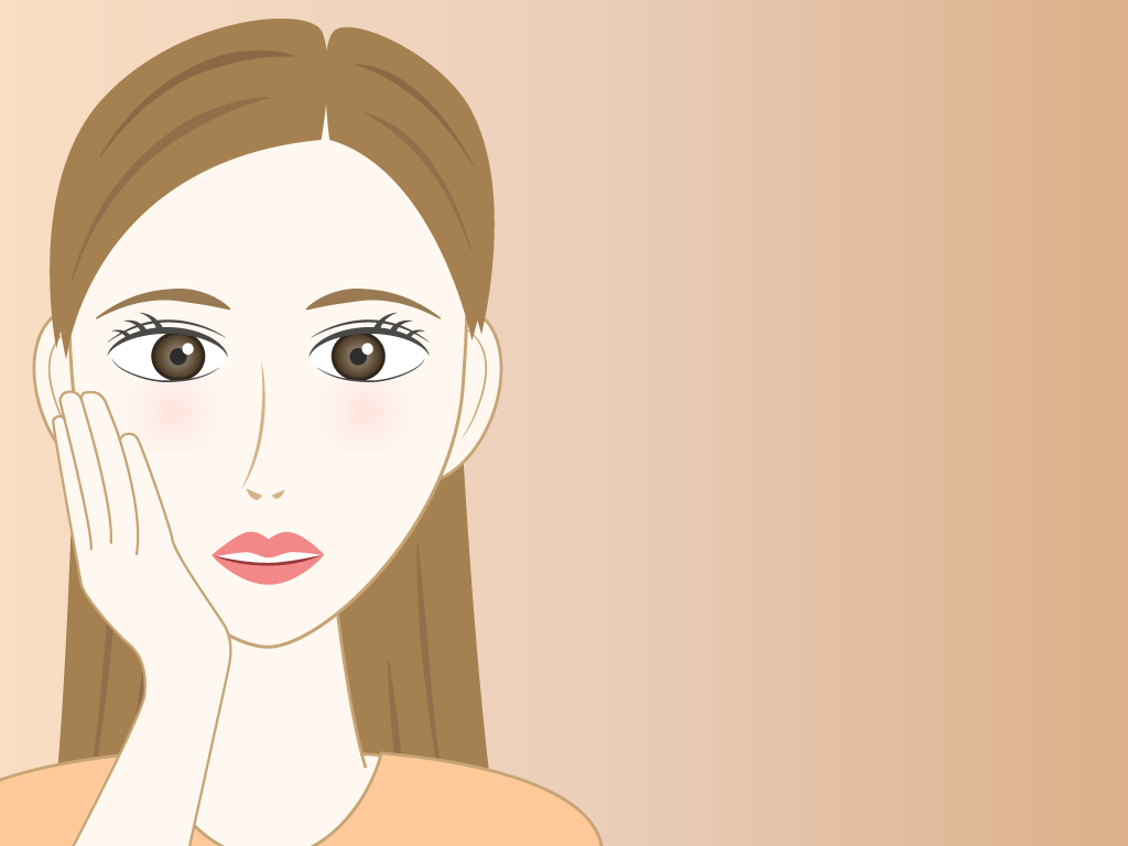 ビューティー（少し驚いた表情）のフリー素材3