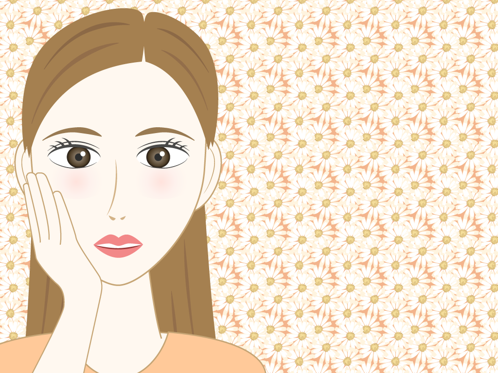 ビューティー（少し驚いた表情）のフリー素材6