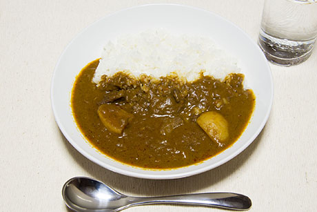 ビーフカレーのフリー写真素材1