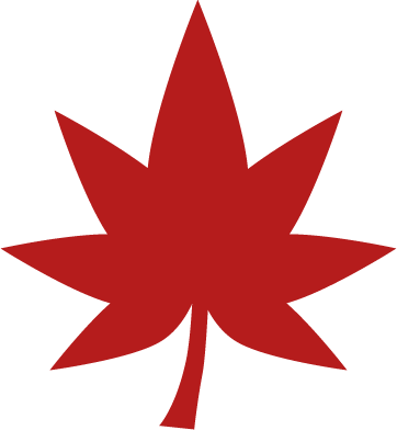 もみじの葉の無料イラスト1