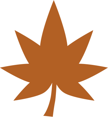 もみじの葉の無料イラスト2