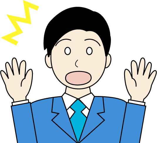 若い男性(スーツ)のシンプルな人物イラスト10