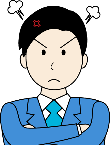 若い男性(スーツ)のシンプルな人物イラスト13