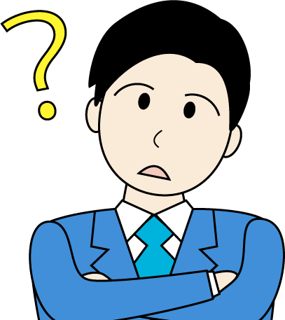 若い男性(スーツ)のシンプルな人物イラスト9