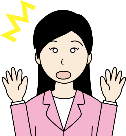 若い女性（スーツ）のシンプルな人物イラスト10