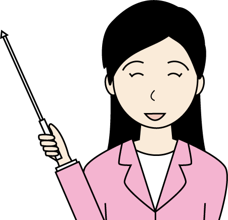 若い女性（スーツ）のシンプルな人物イラスト14