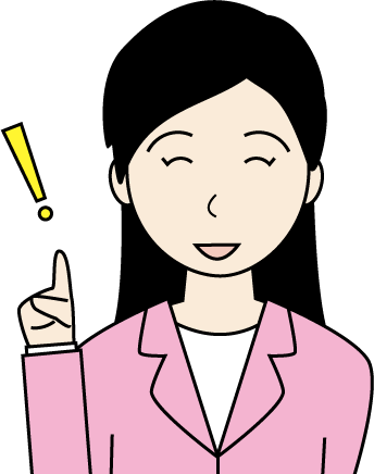 若い女性（スーツ）のシンプルな人物イラスト5