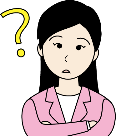 若い女性（スーツ）のシンプルな人物イラスト9