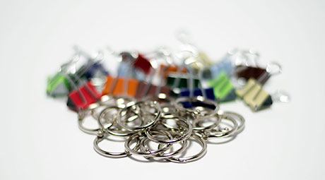 カードリングのフリー写真素材