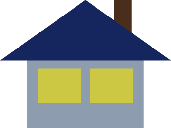 家の無料イラスト1