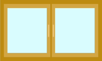 掃除をする男性(窓)のフリー素材7