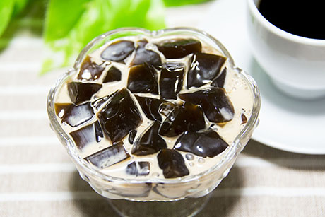 コーヒーゼリーのフリー写真素材1