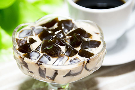 コーヒーゼリーのフリー写真素材2