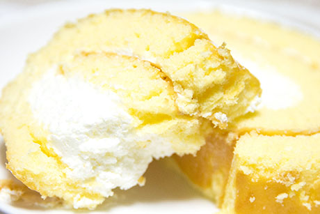 クリームロールケーキのフリー写真素材7