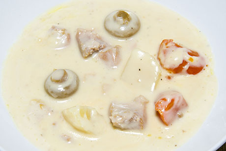 クリームシチューのフリー写真素材2