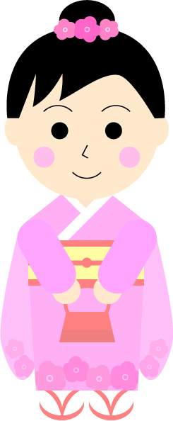 七五三（七歳のお祝い）のフリー素材4