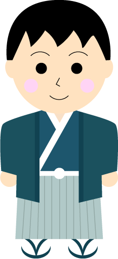 七五三（五歳のお祝い）のフリー素材5