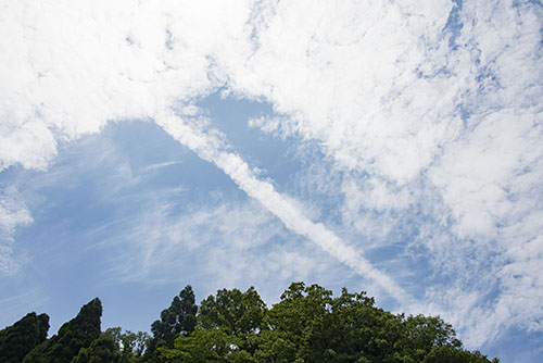 フリー写真素材165「青空と雲」