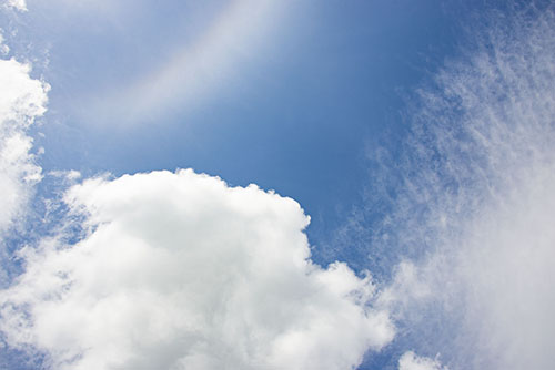 フリー写真素材169「青空と雲」
