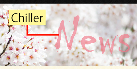 メイン画像のフォントファミリー