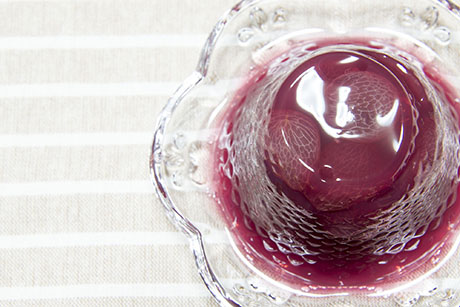 ぶどうゼリーのフリー写真素材5