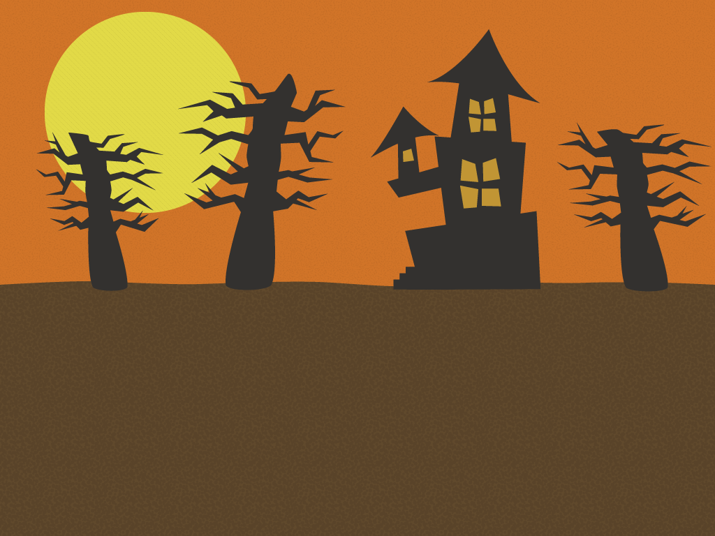 ハロウィン（背景のみ）の無料イラスト