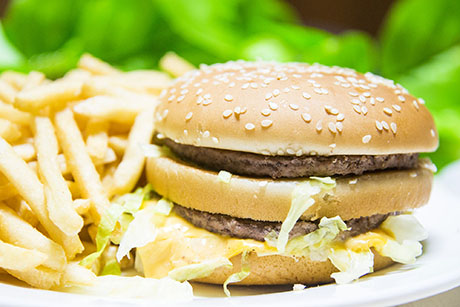 ハンバーガーのフリー写真素材3