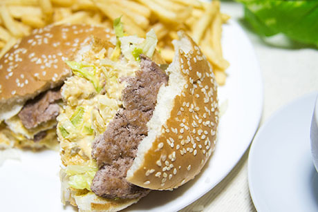 ハンバーガーのフリー写真素材5