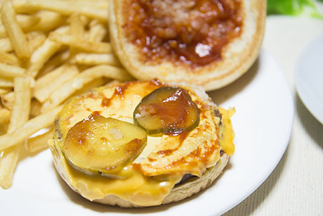 ハンバーガーのフリー写真素材8