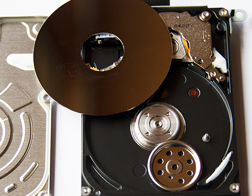 ケースから外したディスク