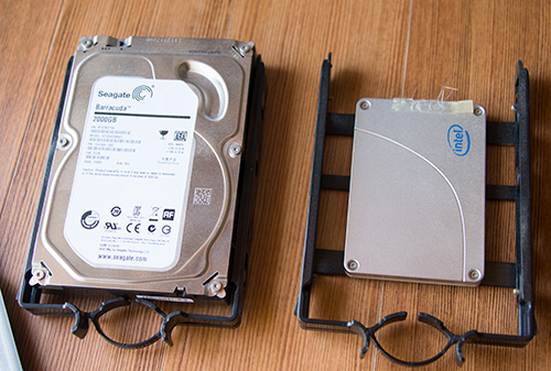 ハードディスクとSSD
